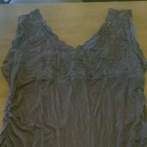 Womens Maurices XXL V-Neck cami with lace